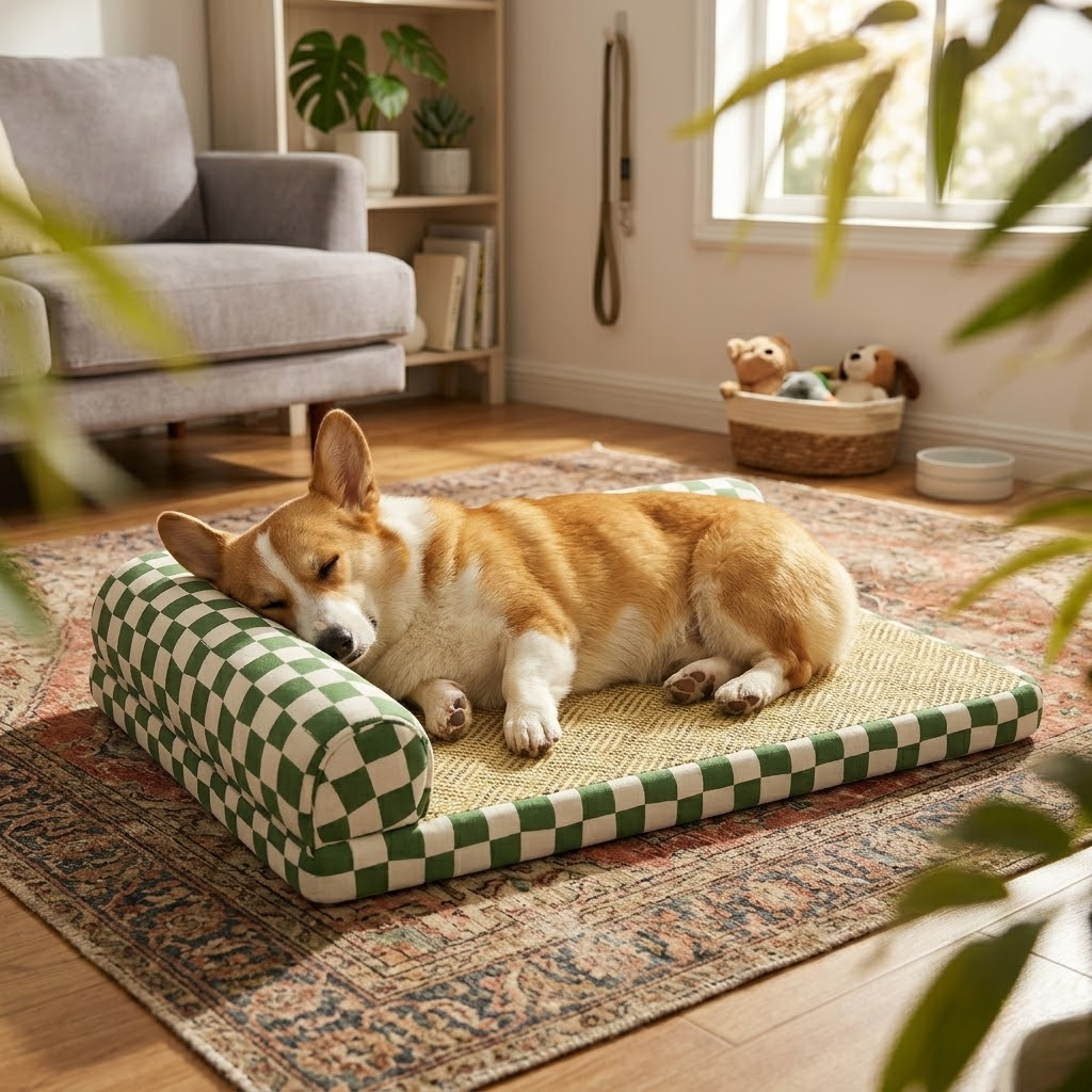 All-Season Breathable Cooling Pet Bed