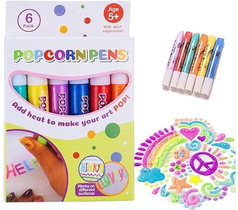 🎁 BUY 1, GET 1 FREE ✨ Magic Puffy Pens – Watch Your Drawings Puff Into 3D!