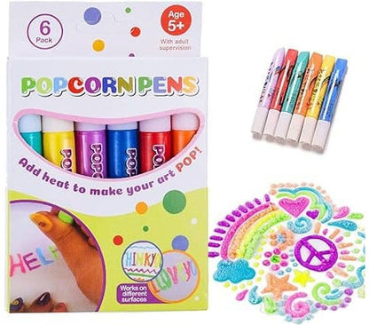 🎁 BUY 1, GET 1 FREE ✨ Magic Puffy Pens – Watch Your Drawings Puff Into 3D!