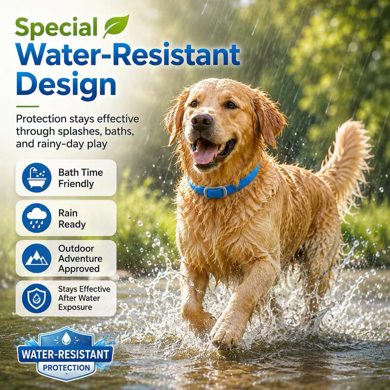 【🎁 BUY 2 GET 1 FREE】8-Month Natural Flea & Tick Collar 🌿 100% Plant-Based