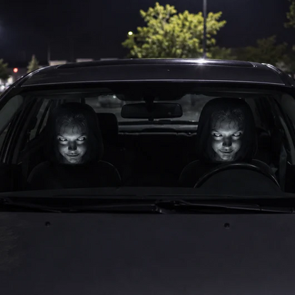 🎃 Halloween Shotgun Ghoul Car Headrest Cover — Buy 1 Get 1 FREE 👻