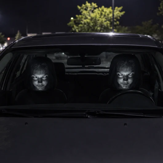 🎃 Halloween Shotgun Ghoul Car Headrest Cover — Buy 1 Get 1 FREE 👻