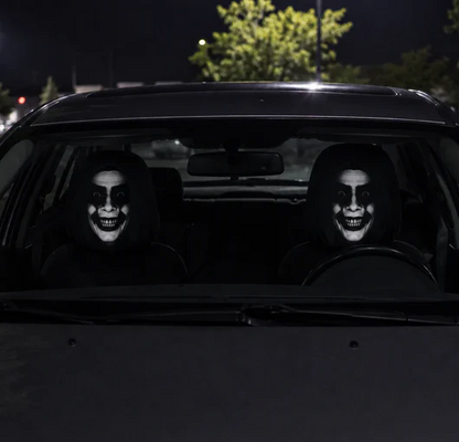 🎃 Halloween Shotgun Ghoul Car Headrest Cover — Buy 1 Get 1 FREE 👻