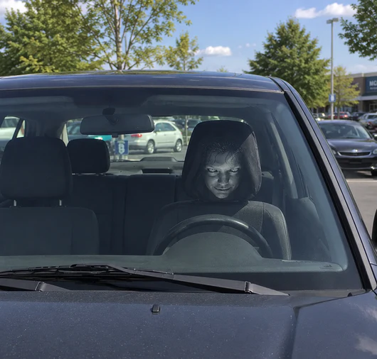 🎃 Halloween Shotgun Ghoul Car Headrest Cover — Buy 1 Get 1 FREE 👻