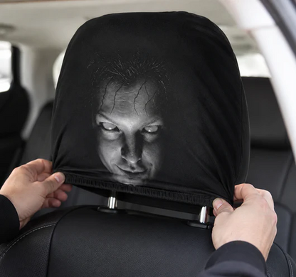 🎃 Halloween Shotgun Ghoul Car Headrest Cover — Buy 1 Get 1 FREE 👻