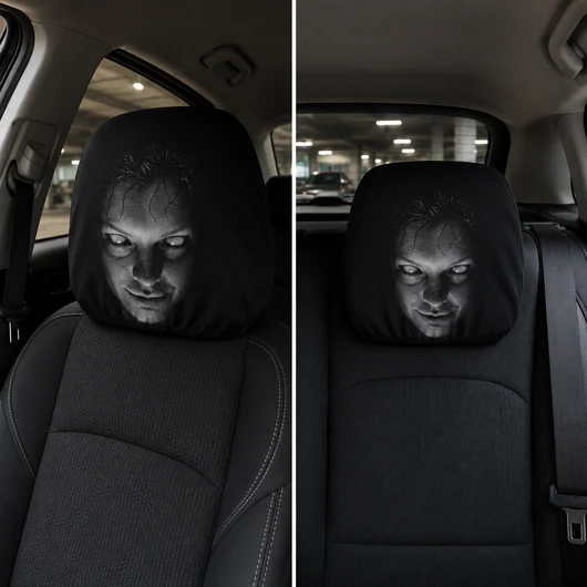 🎃 Halloween Shotgun Ghoul Car Headrest Cover — Buy 1 Get 1 FREE 👻