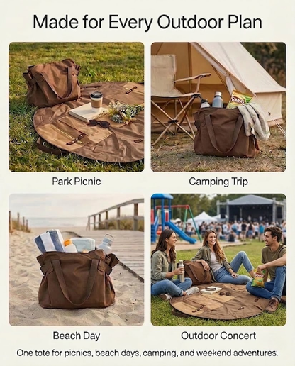 ParkMate 2-in-1 Outdoor Tote Mat⭐