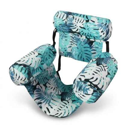 Inflatable Pool Float Chair with Free Air Pump