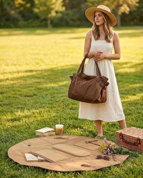 ParkMate 2-in-1 Outdoor Tote Mat⭐