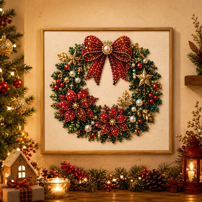🔥Last Day 50% OFF🧘Relaxing & Beginner-Friendly - 🎨💎DIY Christmas Pearl Art Kit