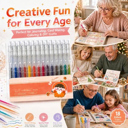🔥 50% OFF! ✨ Make Anything Sparkle – Glitter Gel Pen Set 🎨