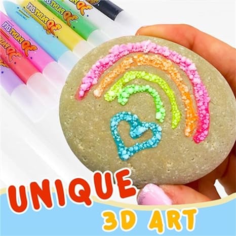 🎁 BUY 1, GET 1 FREE ✨ Magic Puffy Pens – Watch Your Drawings Puff Into 3D!