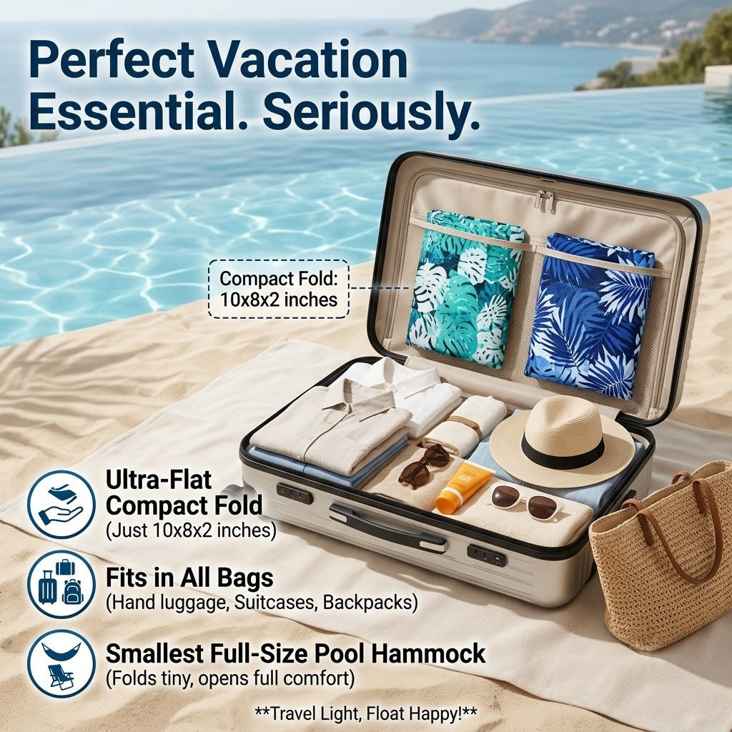 The Ultimate 4-in-1 Pool Float Chair (Free Pump Included)