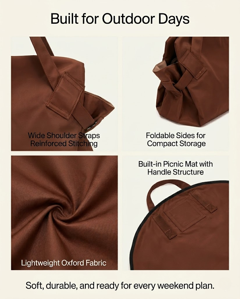 ParkMate 2-in-1 Outdoor Tote Mat⭐