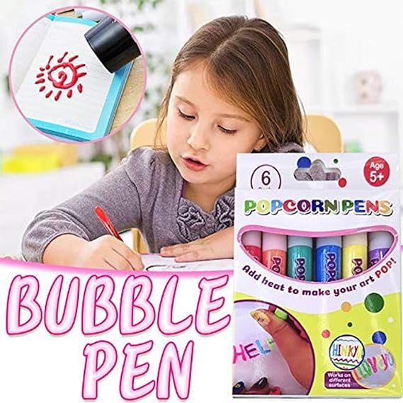 🎁 BUY 1, GET 1 FREE ✨ Magic Puffy Pens – Watch Your Drawings Puff Into 3D!