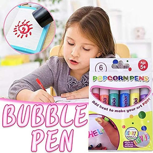 🎁 BUY 1, GET 1 FREE ✨ Magic Puffy Pens – Watch Your Drawings Puff Into 3D!