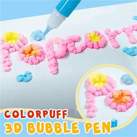 🎁 BUY 1, GET 1 FREE ✨ Magic Puffy Pens – Watch Your Drawings Puff Into 3D!