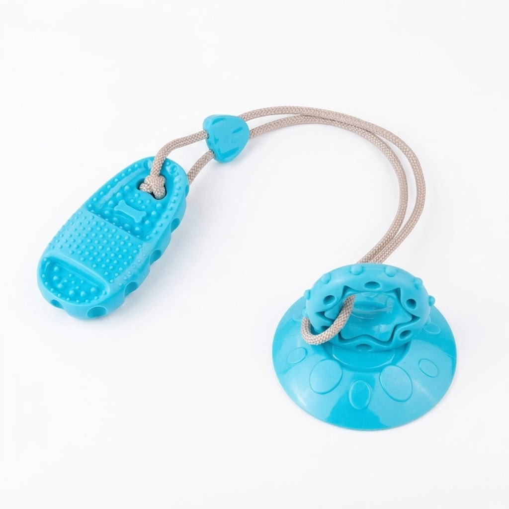 Interactive Suction Cup Dog Toy