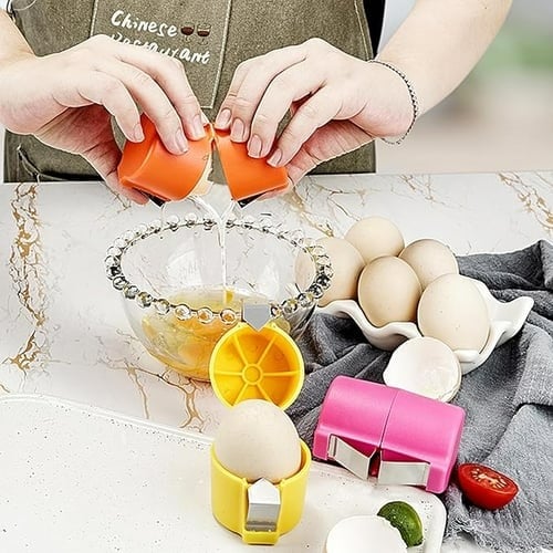 🔥 Buy 1 Get 1 Free🍳Egg Cracker Tool – Open Hundreds Of Eggs Faster & Cleaner 🔥