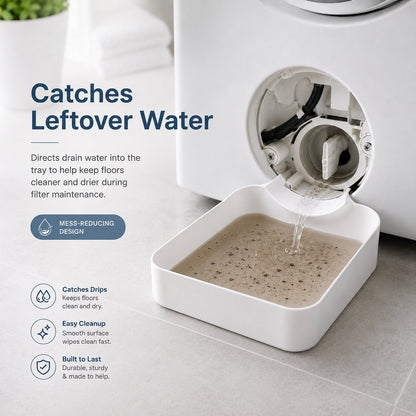 🚫 No More Messy Puddles! The Ultimate Washer Drain Tray (50% OFF Today) 💦