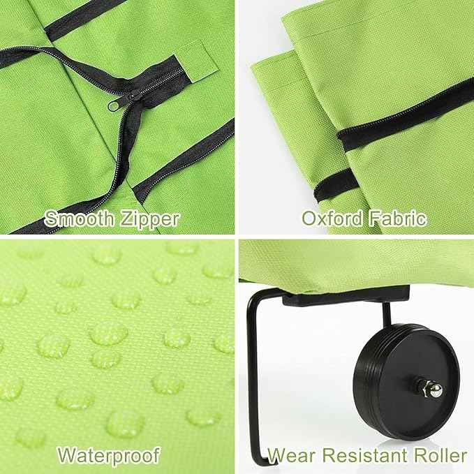 🔥40% OFF 🔥Collapsible Rolling Shopping Bag