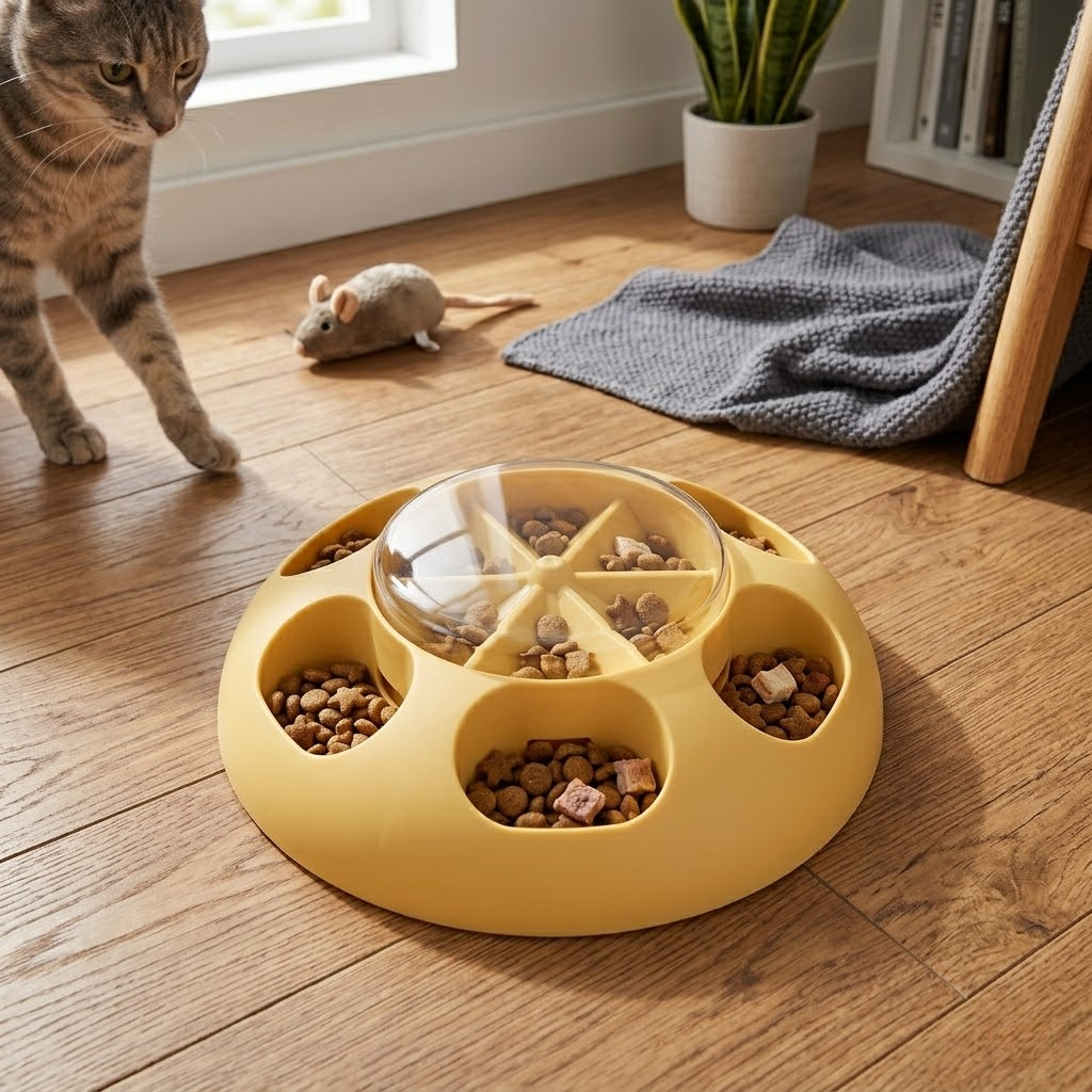 Interactive Puzzle Treat Dispenser