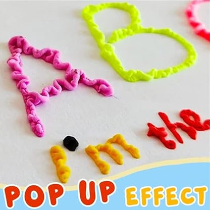 🎁 BUY 1, GET 1 FREE ✨ Magic Puffy Pens – Watch Your Drawings Puff Into 3D!