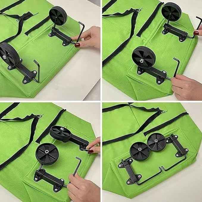 🔥40% OFF 🔥Collapsible Rolling Shopping Bag