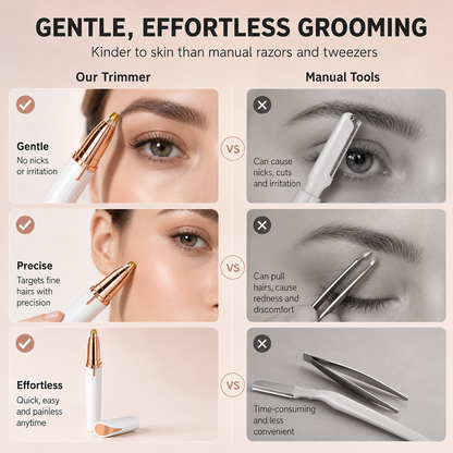 🔥 BUY 3 GET 2 FREE 🎁 | Premium 2-in-1 Facial Hair & Nose Trimmer ✨ | Precision Grooming Made Easy