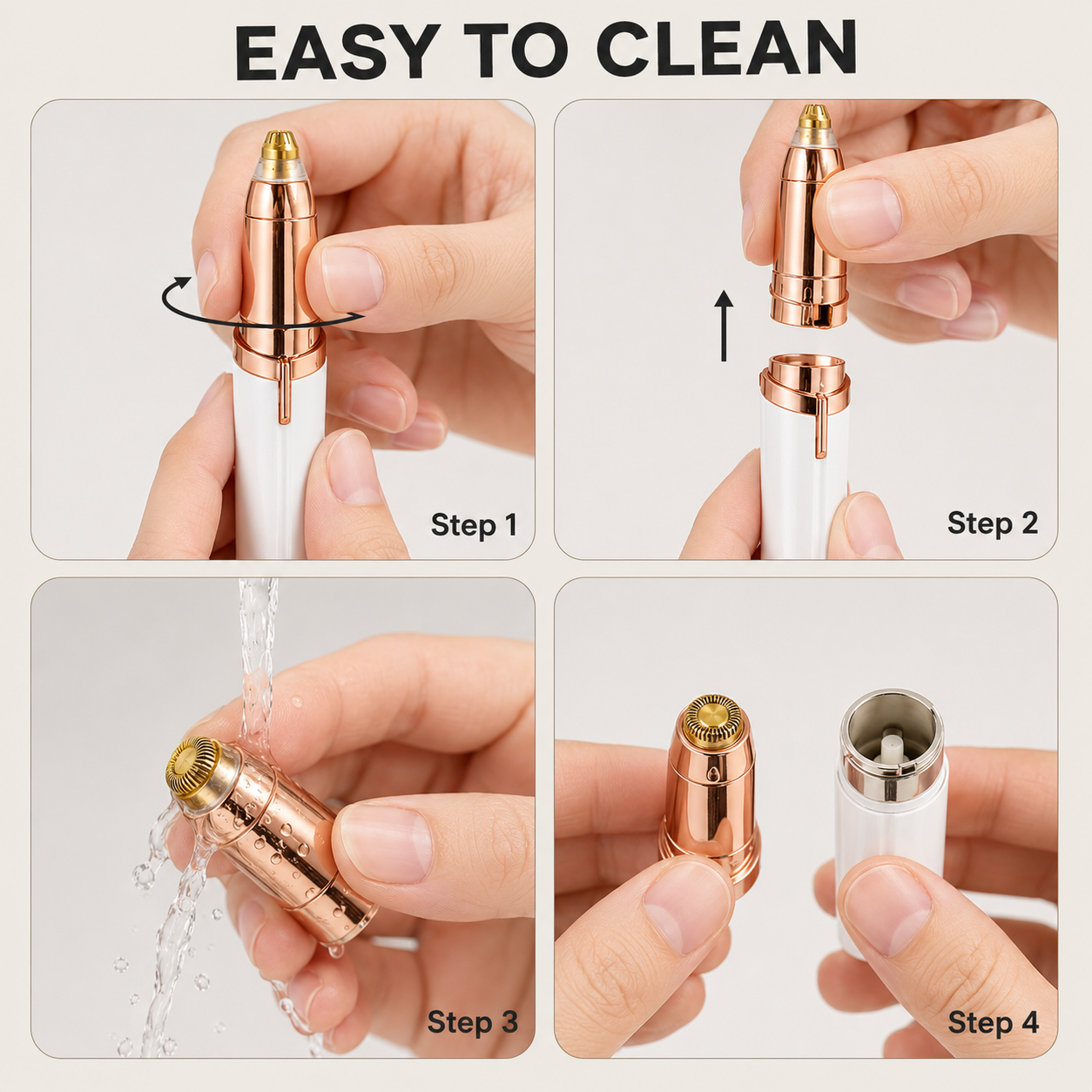 🔥 BUY 3 GET 2 FREE 🎁 | Premium 2-in-1 Facial Hair & Nose Trimmer ✨ | Precision Grooming Made Easy