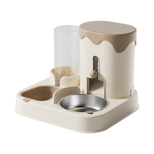 Integrated Dual-Function Pet Feeding Station