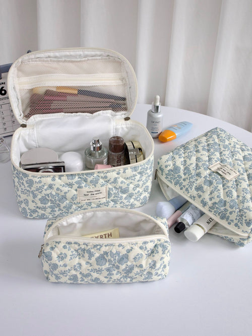 🔥 50% OFF — Large-Capacity Travel Makeup ✈️🧴 | Multi-Compartment Organizer 💄✨