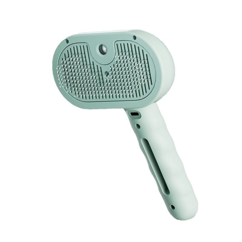 LED Mist Pet Grooming Brush for Cats & Dogs