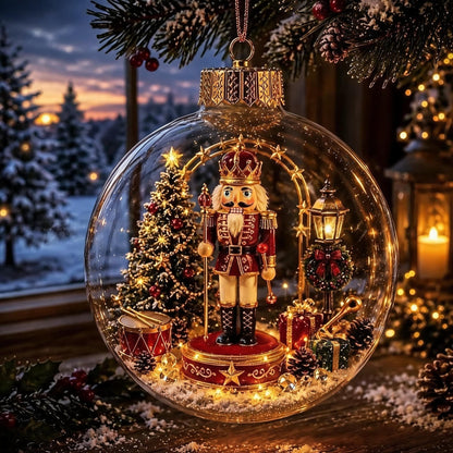 🔥 Buy 3 Get 2 FREE 🎄Glowing Christmas Diorama Ornament – A Tiny Winter World in the Palm of Your Hand👼