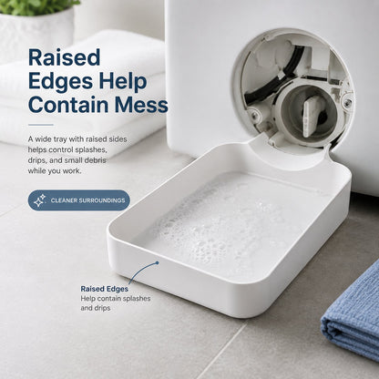 🚫 No More Messy Puddles! The Ultimate Washer Drain Tray (50% OFF Today) 💦