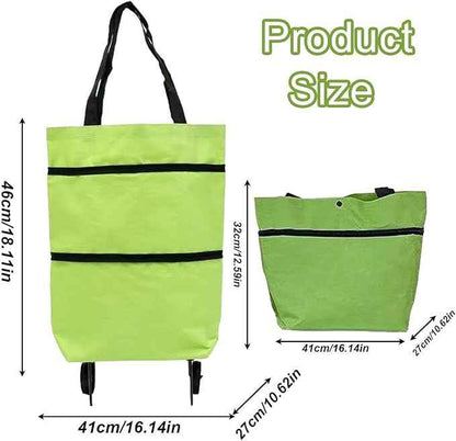 🔥40% OFF 🔥Collapsible Rolling Shopping Bag
