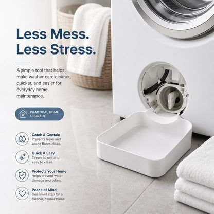 🚫 No More Messy Puddles! The Ultimate Washer Drain Tray (50% OFF Today) 💦