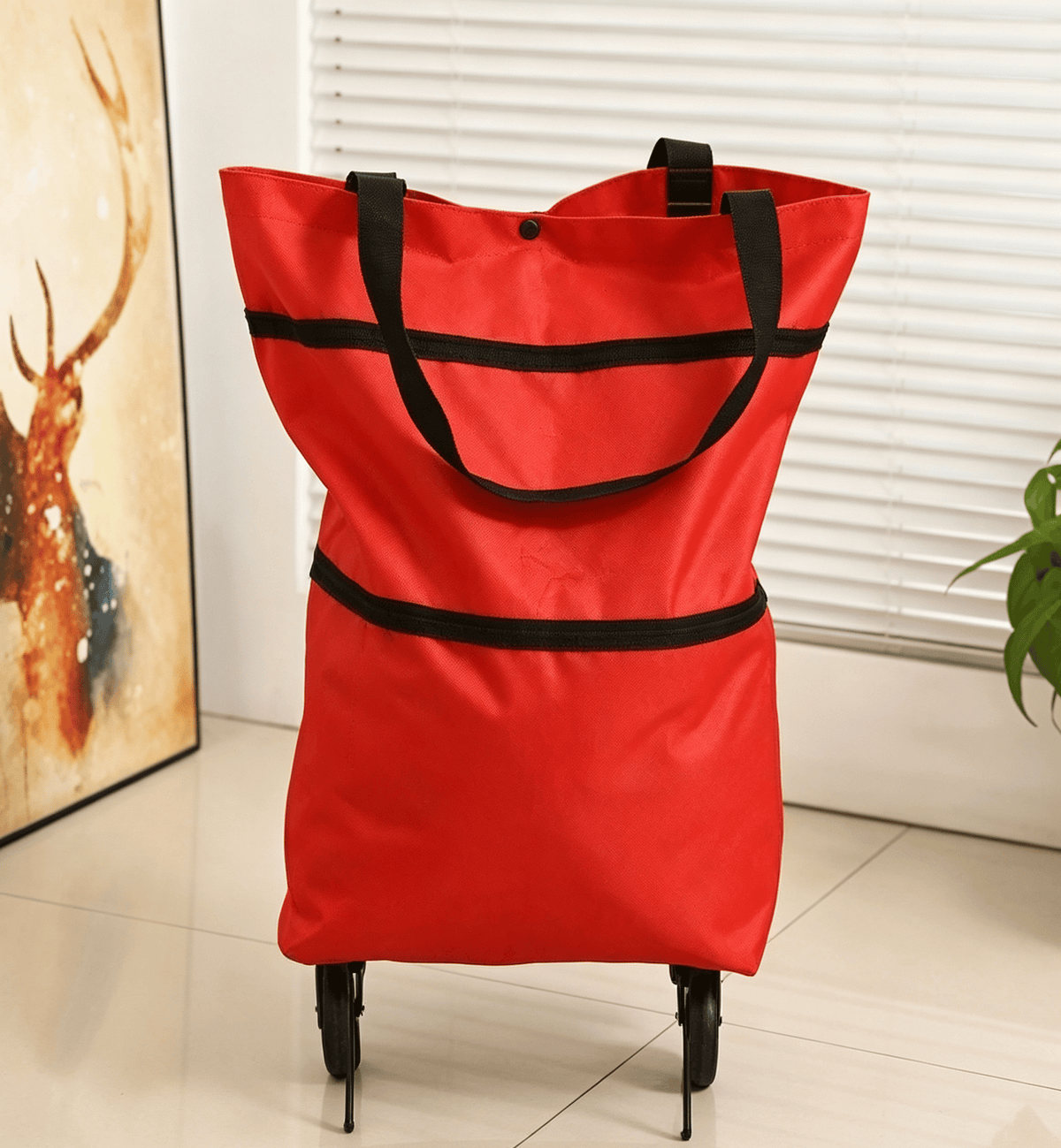 🔥40% OFF 🔥Collapsible Rolling Shopping Bag