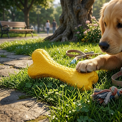 Durable Rubber Bone Teether