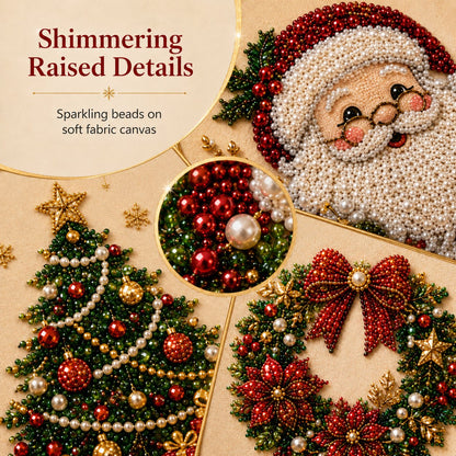 🔥Last Day 50% OFF🧘Relaxing & Beginner-Friendly - 🎨💎DIY Christmas Pearl Art Kit