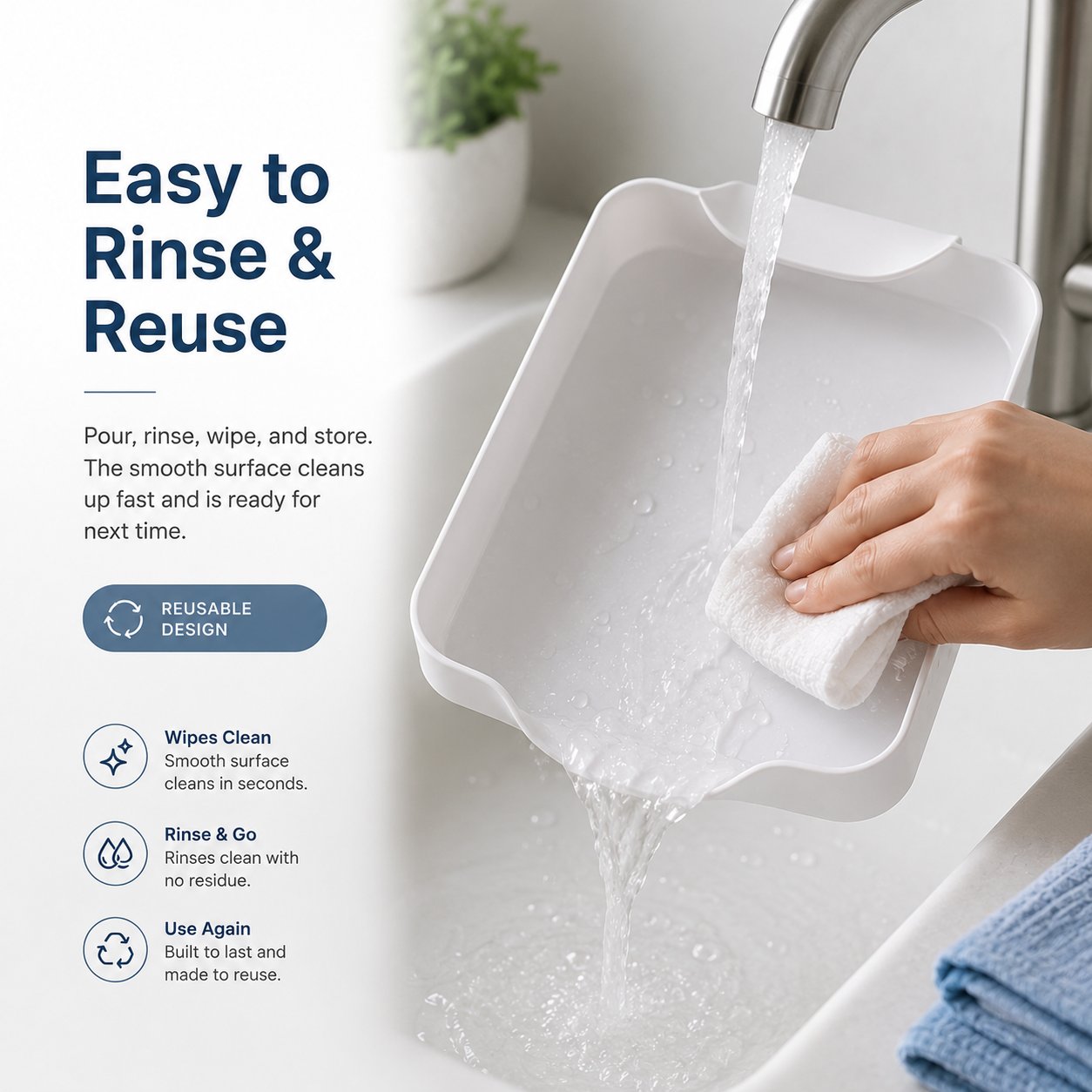 🚫 No More Messy Puddles! The Ultimate Washer Drain Tray (50% OFF Today) 💦
