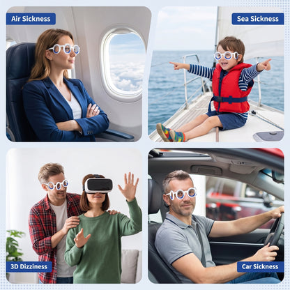 Anti-Motion Sickness Glasses