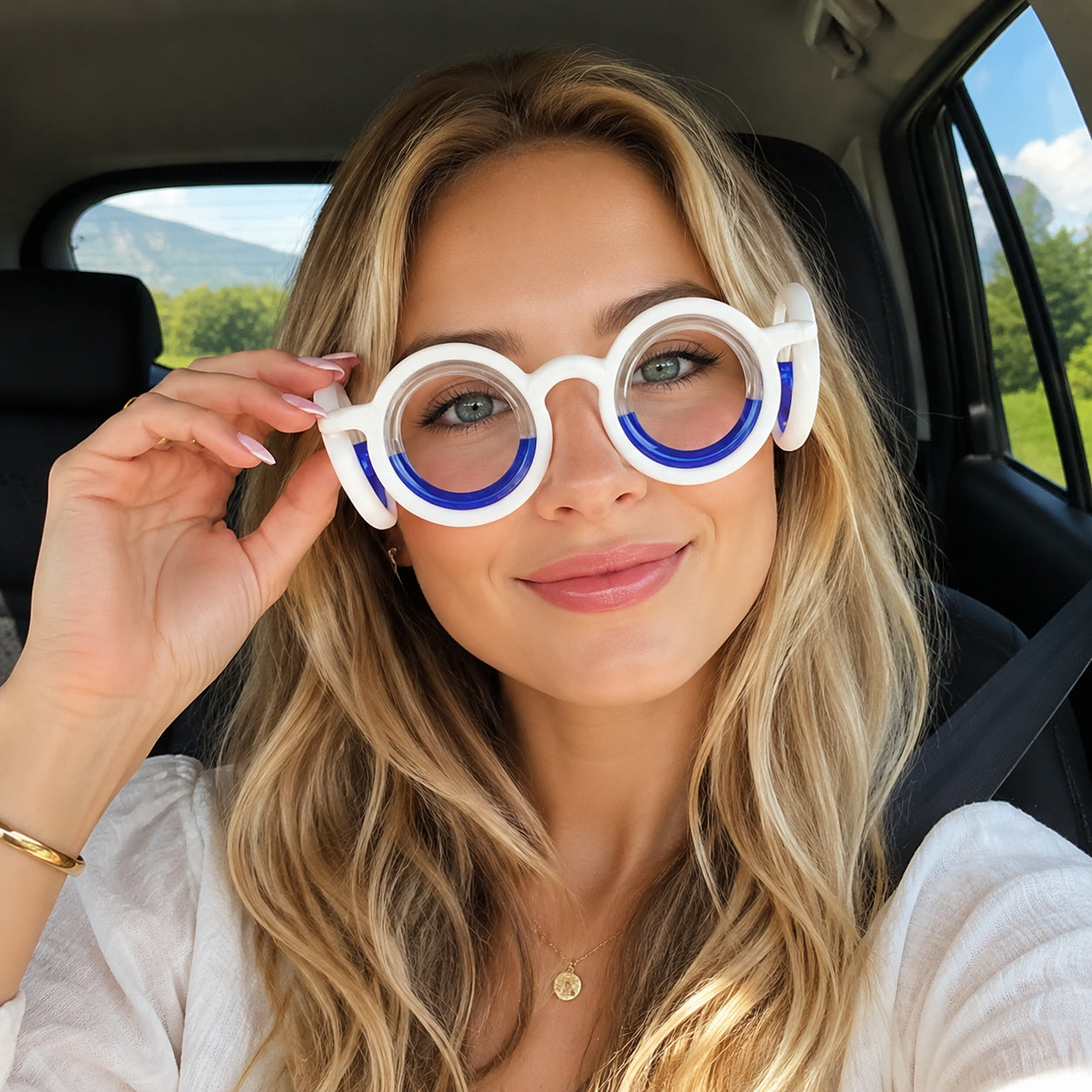 Anti-Motion Sickness Glasses