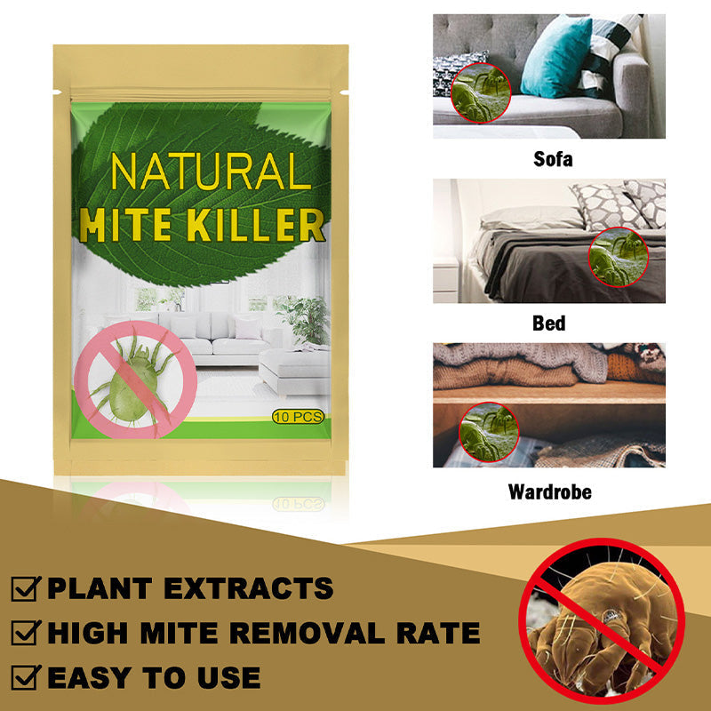 🔥 BUY 3 GET 2 FREE 🎁 100% Natural Dust Mite Repellent Sachets (10-Pack)