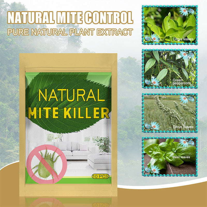 🔥 BUY 3 GET 2 FREE 🎁 100% Natural Dust Mite Repellent Sachets (10-Pack)