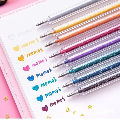 🔥 50% OFF! ✨ Make Anything Sparkle – Glitter Gel Pen Set 🎨