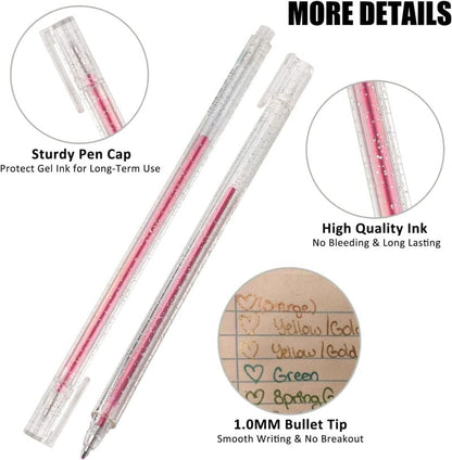 🔥 50% OFF! ✨ Make Anything Sparkle – Glitter Gel Pen Set 🎨