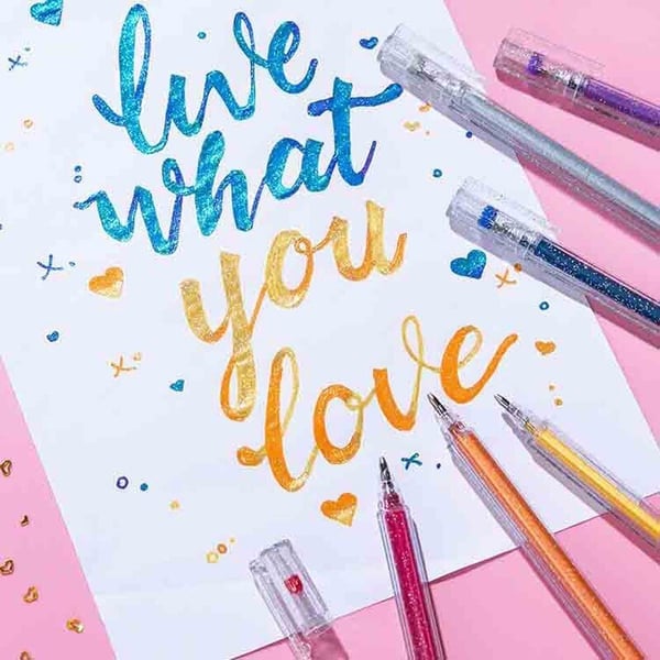 🔥 50% OFF! ✨ Make Anything Sparkle – Glitter Gel Pen Set 🎨