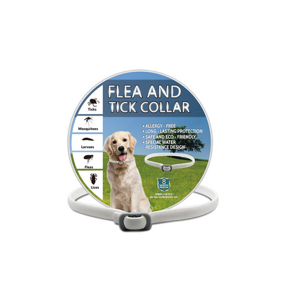 【🎁 BUY 2 GET 1 FREE】8-Month Natural Flea & Tick Collar 🌿 100% Plant-Based