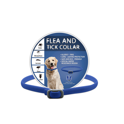 【🎁 BUY 2 GET 1 FREE】8-Month Natural Flea & Tick Collar 🌿 100% Plant-Based